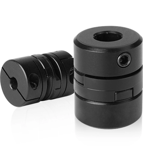 Oldham-Kupplung MOCT/MOST Standard; Aluminiumnaben mit Kreuzscheibe aus Acetal; Drehmomente von 0,68 bis 200 Nm Steckbare und modular aufgebaute Oldham-Kupplung mit Aluminiumnaben und Übertragungsscheibe aus Polyacetal